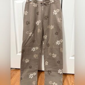 Abercrombie Kids Brown Floral Pants